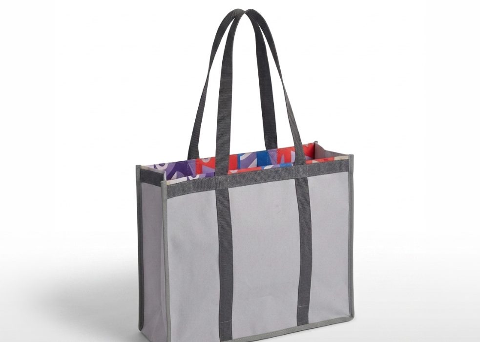Bolsa en banner reutilizado